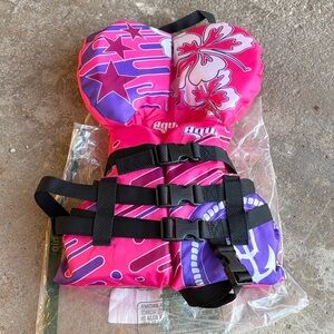 Pink and Purple Life Jacket for Infant